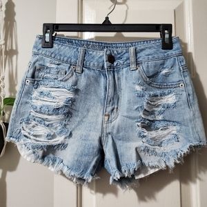 American Eagle high waisted shorts